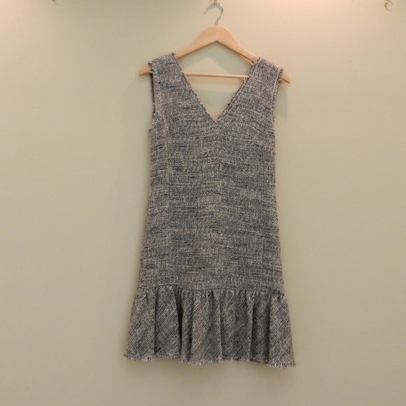 BNWT Rebecca Taylor Tweed Sleeveless Shift Dress - Picture 4 of 7